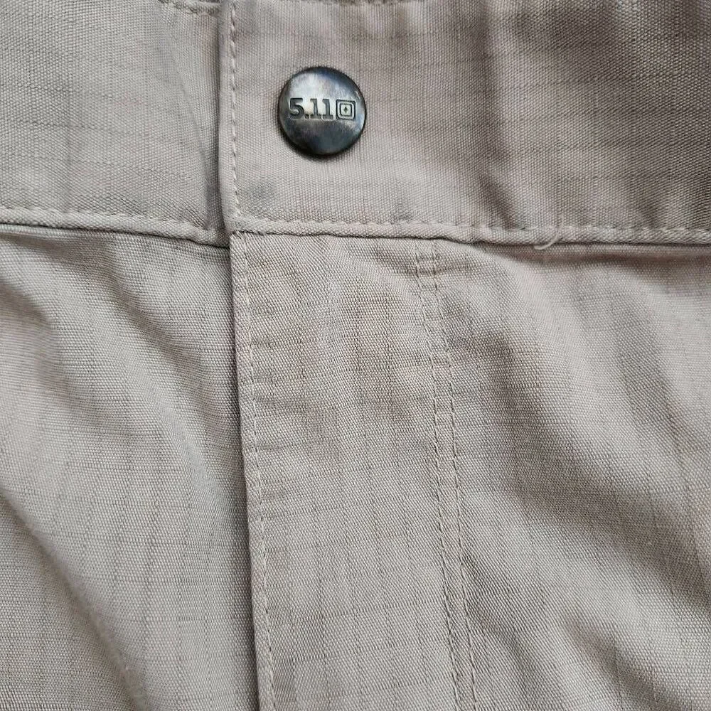 5.11 Tactical Stryke Cargo Pants Mens 44 X 34‎ khaki Ripstop Canvas Utility Work